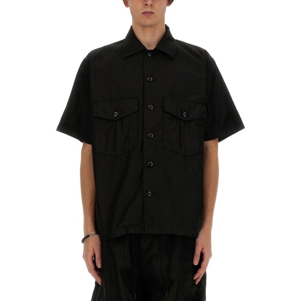 Needles Men Cotton Shirt